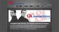 Desktop Screenshot of cctransmissions.com